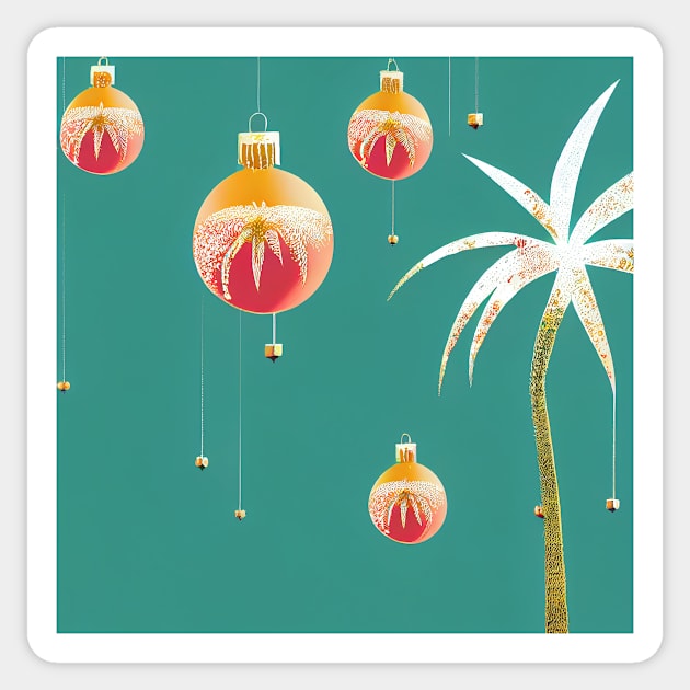 A Tropical Christmas II Sticker by RoseAesthetic